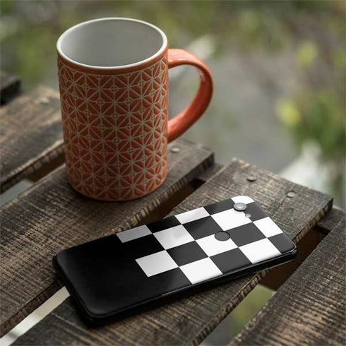 Checkerboard Split Google Pixel 3a Skin